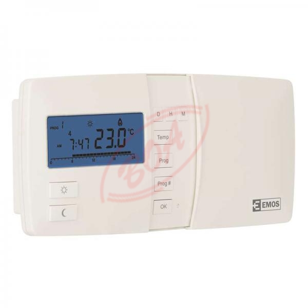 Priestorový programovateľný elektronický izbový termostat Emos P5601N, drôtový