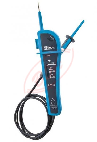 Skúšačka napätia EM-4 EMOS M0014A, 110-400 V AC+DC, 0-60 Hz, IP54, dvojpólová