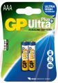 1,5V AAA batria GP 24AUP, 2 ks, blister, cena za 1 ks