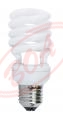 18W E27 T2 úsporná žiarivka špirála teplá biela