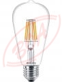 7W E27 827 230V DECO ST64 Philips LEDBulb ra