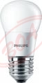 4W E27 827 WW P45 FR Philips CorePro LEDluster ND matn