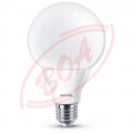 9,5W E27 Philips LED Globe tepl biela