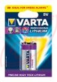 9V 6F22 batria lthiov Varta Professional Lithium, 1 ks, blister