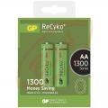 1300mAh 1,2V AA NiMH nabjacie tukov batrie GP ReCyko+ Money Saving, 2 ks, cena za 1 ks