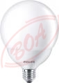 18W E27 LED žiarovka Philips CorePro LED Globe 230V, 2700 K, 2000 lm, 200°, 168x120mm, matná