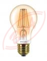 7,5W E27 LED žiarovka Philips Deco Classic GOLD 230V, 2000 K, 600 lm,  112x60mm, stmievateľná