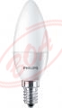 5.5W E14 sviečková žiarovka Philips CorePro LEDcandle 4000K, 230V, 520 lm,  106x35mm, matná